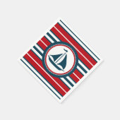 Nautical Design Serviette (Ecke)