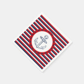 Nautical Design Serviette (Ecke)