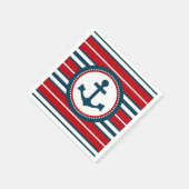 Nautical Design Serviette (Ecke)