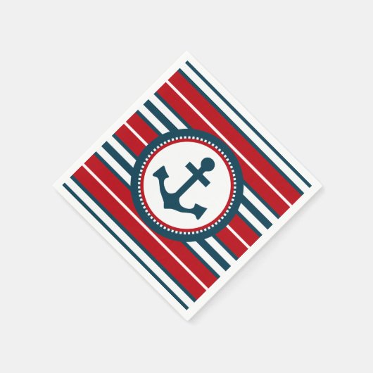 Nautical Design Serviette (Ecke)