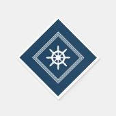 Nautical Design Serviette (Ecke)