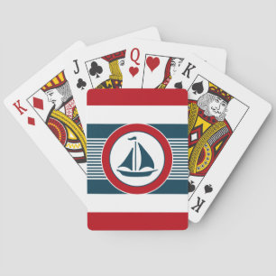 Nautical Design Spielkarten