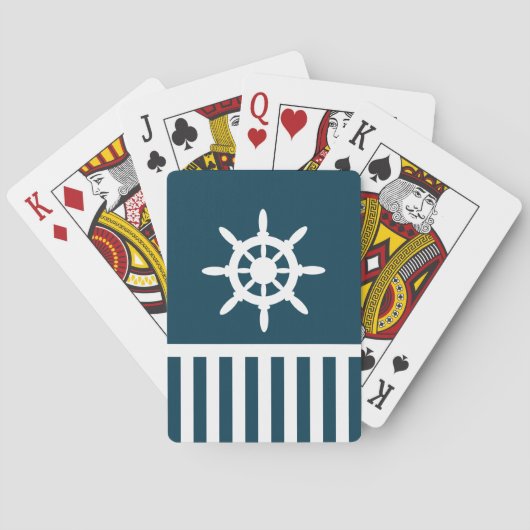 Nautical Design Spielkarten (Rückseite)