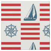 Nautical Design Stoff (Nahaufnahme)