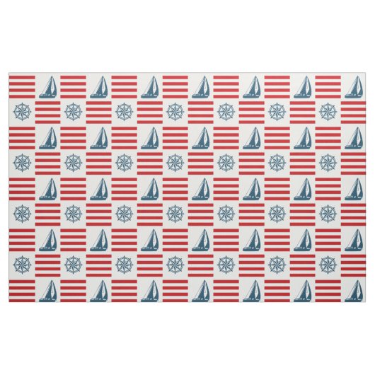 Nautical Design Stoff (Fat Quarter (45,7 x 55,9 cm))
