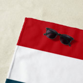 Nautical Design Strandtuch (Beispiel)
