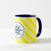 Nautical Design Tasse (VorderseiteRechts)