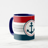 Nautical Design Tasse (Vorderseite Links)