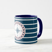 Nautical Design Tasse (VorderseiteRechts)