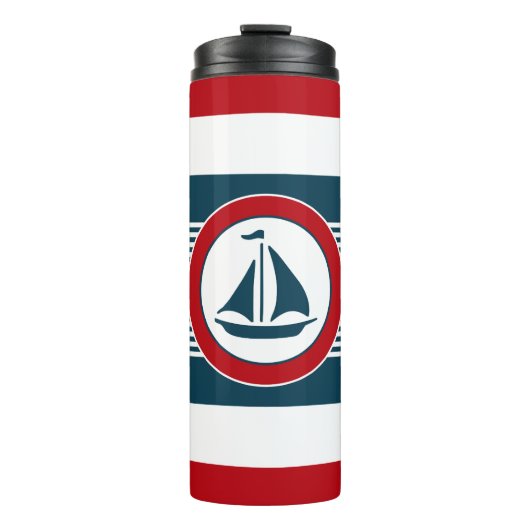 Nautical Design Thermosbecher (Vorderseite)