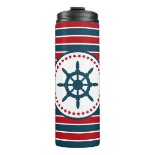 Nautical Design Thermosbecher