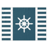 Nautical Design Tischdecke (Vorderseite (Horizontal))