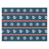 Nautical Design Tischdecke (Vorderseite (Horizontal))