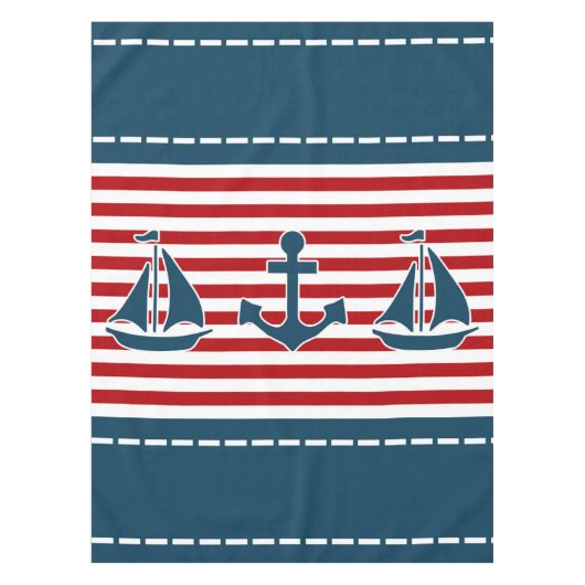 Nautical Design Tischdecke (Vorderseite)