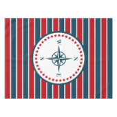 Nautical Design Tischdecke (Vorderseite (Horizontal))