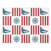 Nautical Design Tischdecke (Vorderseite (Horizontal))