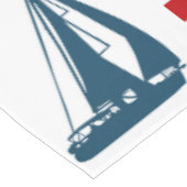 Nautical Design Tischdecke (Schrägansicht)