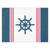 Nautical Design Tischdecke (Vorderseite (Horizontal))