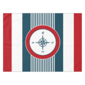 Nautical Design Tischdecke (Vorderseite (Horizontal))