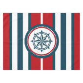Nautical Design Tischdecke (Vorderseite (Horizontal))