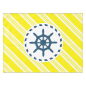 Nautical Design Tischdecke (Vorderseite (Horizontal))