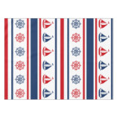 Nautical Design Tischdecke (Vorderseite (Horizontal))