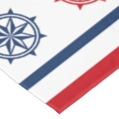 Nautical Design Tischdecke (Schrägansicht)
