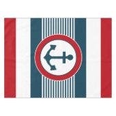 Nautical Design Tischdecke (Vorderseite (Horizontal))