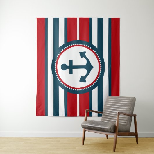 Nautical Design Wandteppich (Beispiel)