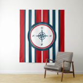 Nautical Design Wandteppich (Beispiel)