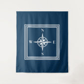 Nautical Design Wandteppich (Vorderseite)