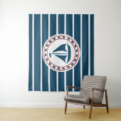 Nautical Design Wandteppich (Beispiel)