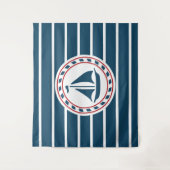 Nautical Design Wandteppich (Vorderseite)