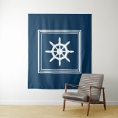 Nautical Design Wandteppich (Beispiel)