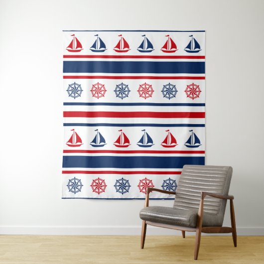 Nautical Design Wandteppich (Beispiel)
