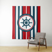 Nautical Design Wandteppich (Beispiel)