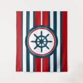 Nautical Design Wandteppich (Vorderseite)