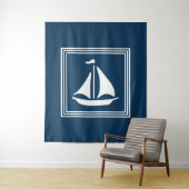 Nautical Design Wandteppich (Beispiel)