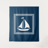 Nautical Design Wandteppich (Vorderseite)