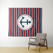 Nautical Design Wandteppich (Beispiel (Horizontal))