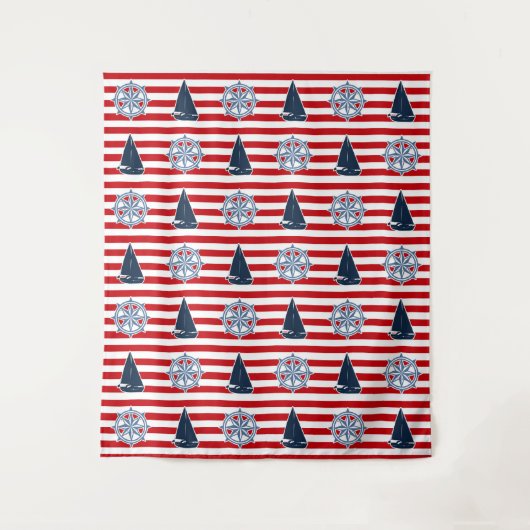 Nautical Design Wandteppich (Vorderseite)