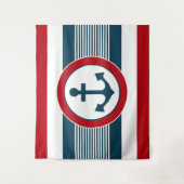 Nautical Design Wandteppich (Vorderseite)