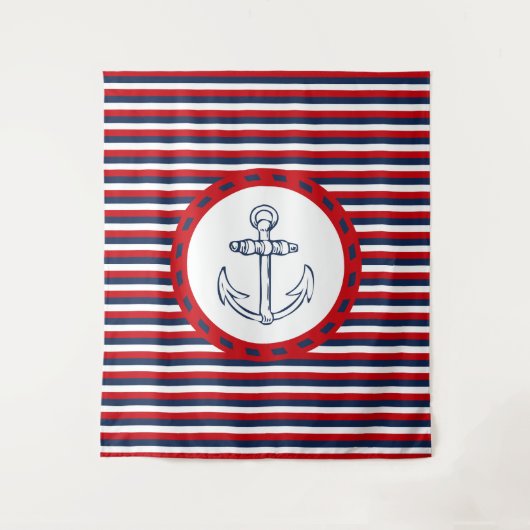 Nautical Design Wandteppich (Vorderseite)