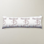 NAUTICAL DESIGN WITH ANCOR EINLADUNG SEITENSCHLÄFERKISSEN (Vorderseite)