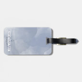 #Nautical Destination #Wedding Save the Date Gepäckanhänger (Rückseite horizontal)