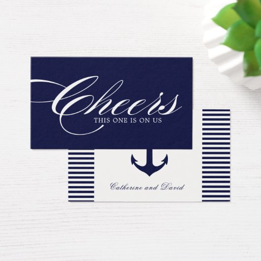 Nautical Drink Tickets - Paket mit 100 (Schreibtisch)