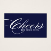 Nautical Drink Tickets - Paket mit 100 (Vorderseite)