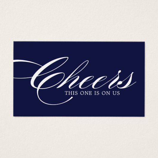 Nautical Drink Tickets - Paket mit 100 (Vorderseite)