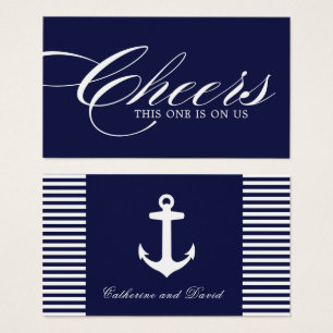 Nautical Drink Tickets - Paket mit 100