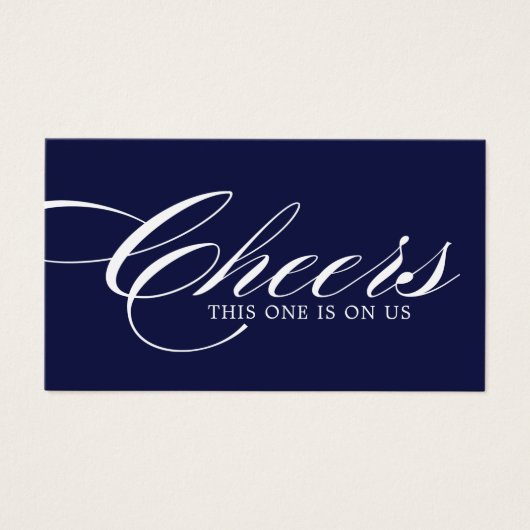 Nautical Drink Tickets - Paket mit 100 (Vorderseite)